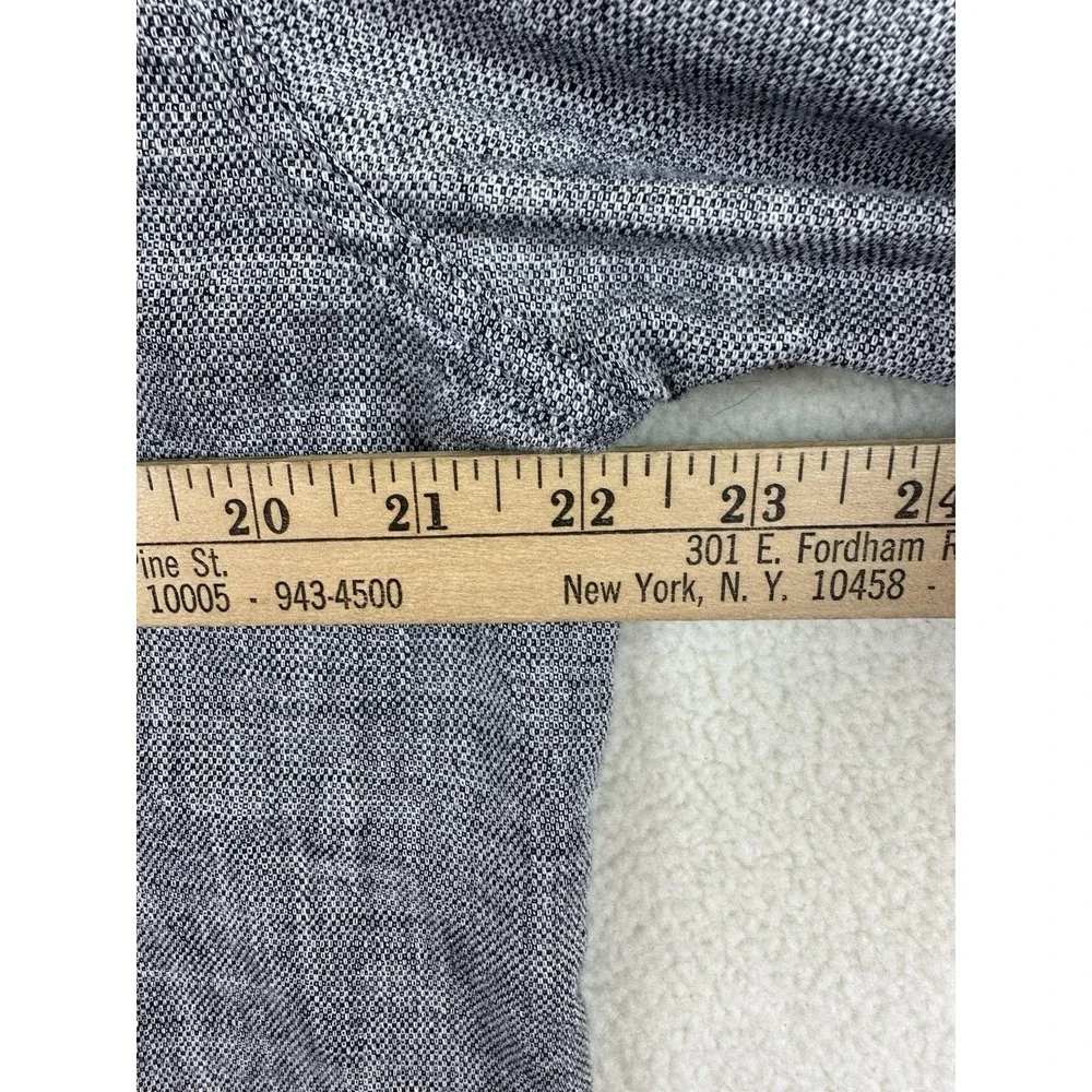 True Religio Hooded Button Down Shirt Mens Large Gray Long Sleeve Side Zip